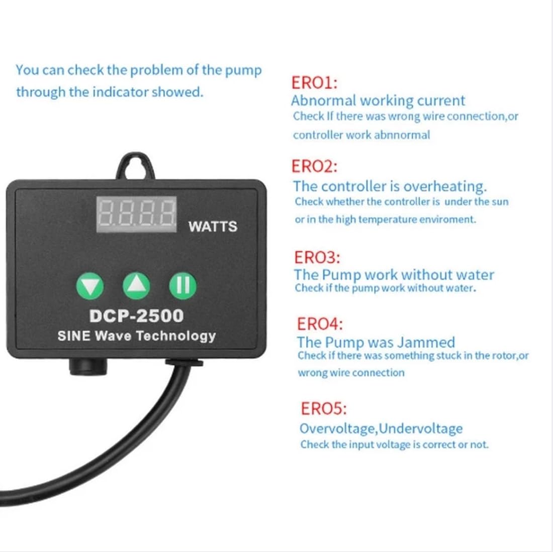 Jebao DCP Sine Wave Water Return Pump (DCP-8500) : Amazon.ca: Pet
